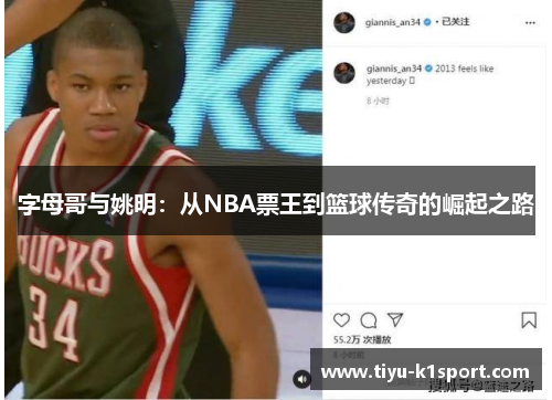 字母哥与姚明:从NBA票王到篮球传奇的崛起之路 字母哥与姚明:从NBA票王到篮球传奇的崛起之路