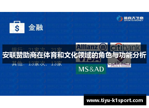 安联赞助商在体育和文化领域的角色与功能分析