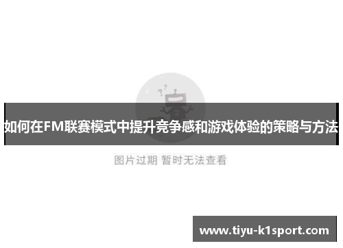 如何在FM联赛模式中提升竞争感和游戏体验的策略与方法